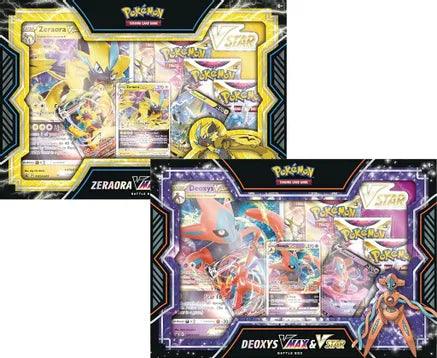 Deoxys & Zeraora VMAX & VSTAR Battle Box (Set of 2) - The Game Garden