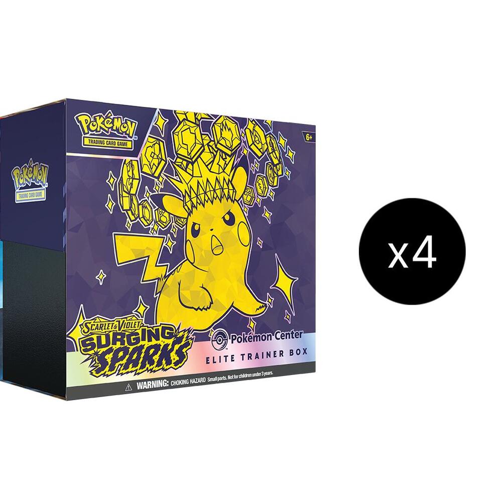 Surging Sparks Pokemon Center Elite Trainer Box