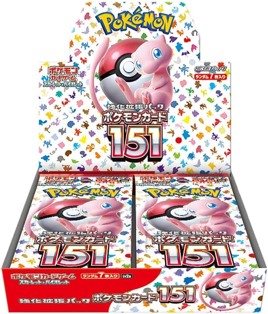 Pokemon 151 Booster Box (JP)