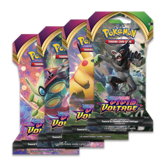 Vivid Voltage Sleeved Booster Pack - The Game Garden