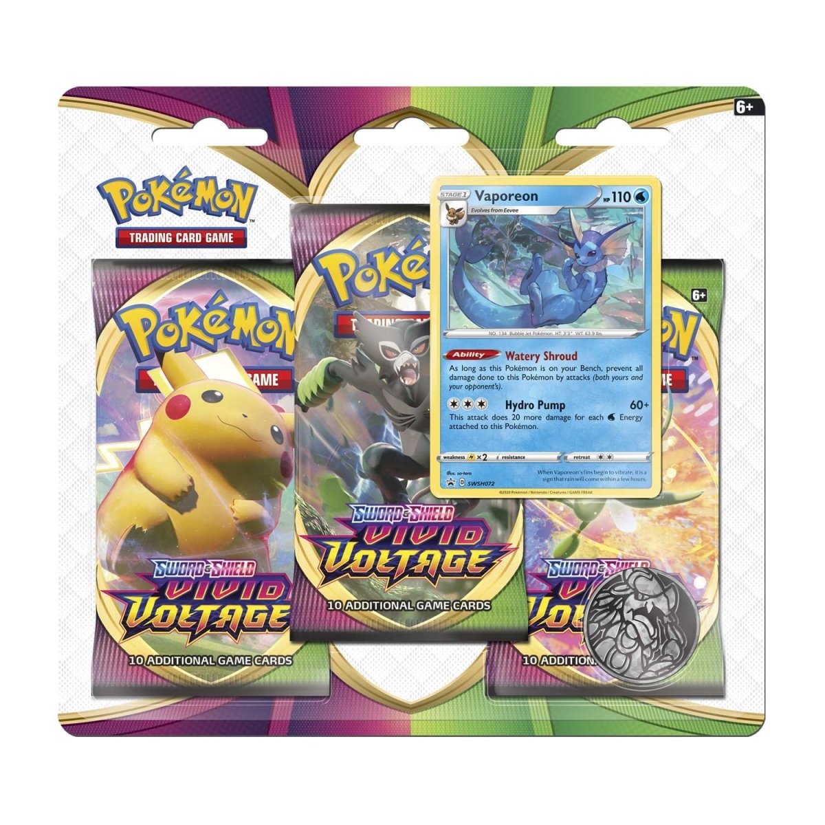 Vivid Voltage 3 Pack Blister