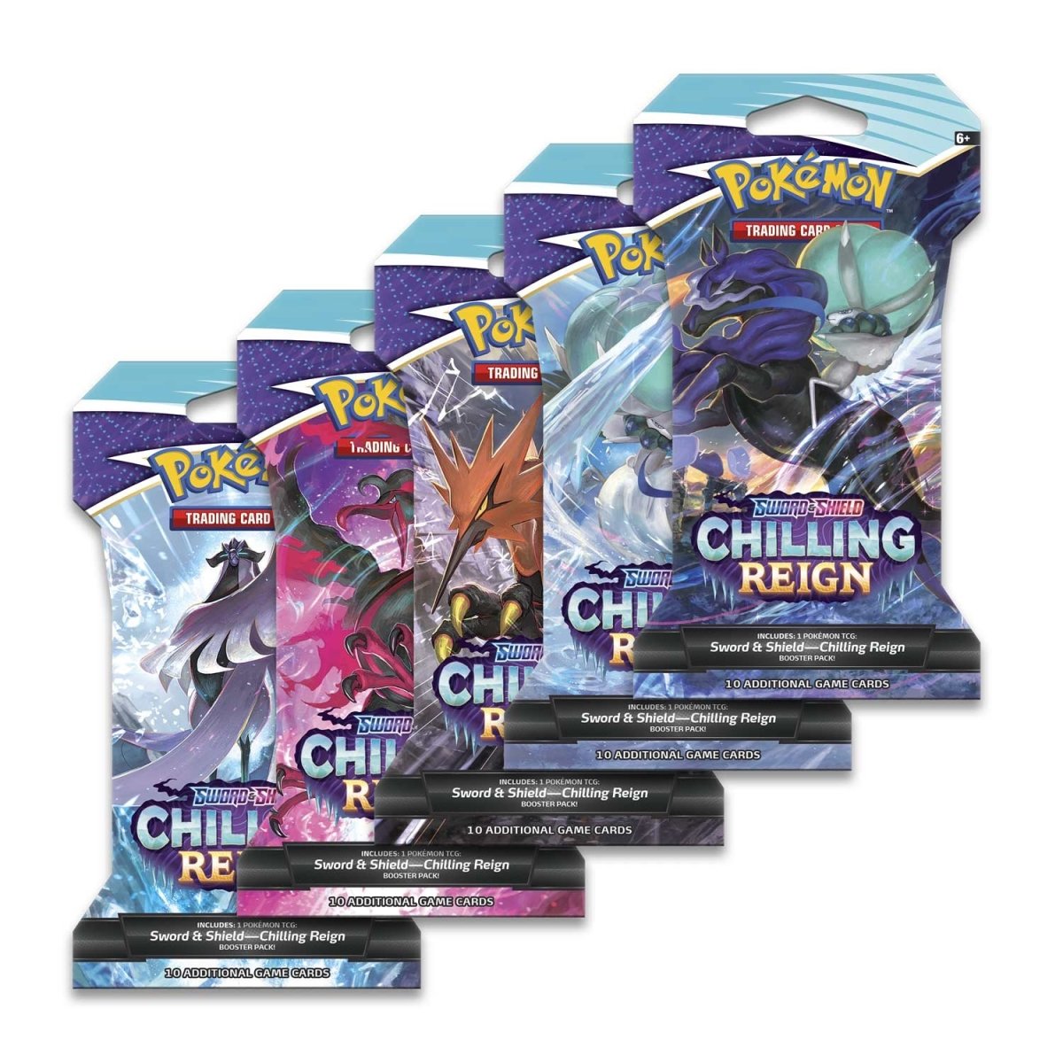 Chilling Reign Sleeved Booster Pack