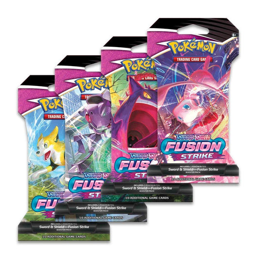 Fusion Strike Sleeved Booster Pack - The Game Garden
