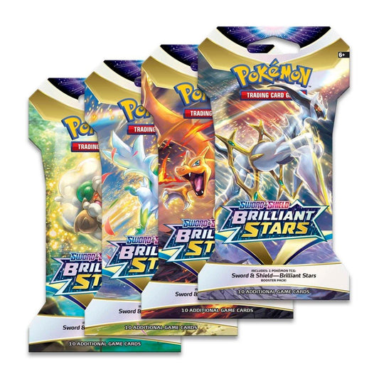 Brilliant Stars Sleeved Booster Pack - The Game Garden