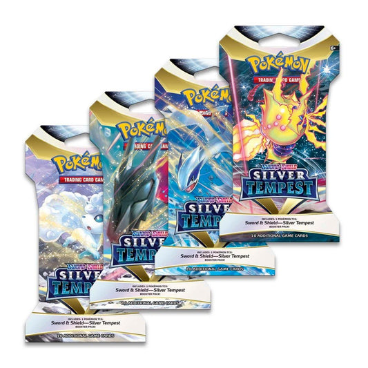 Silver Tempest Sleeved Booster Pack - The Game Garden