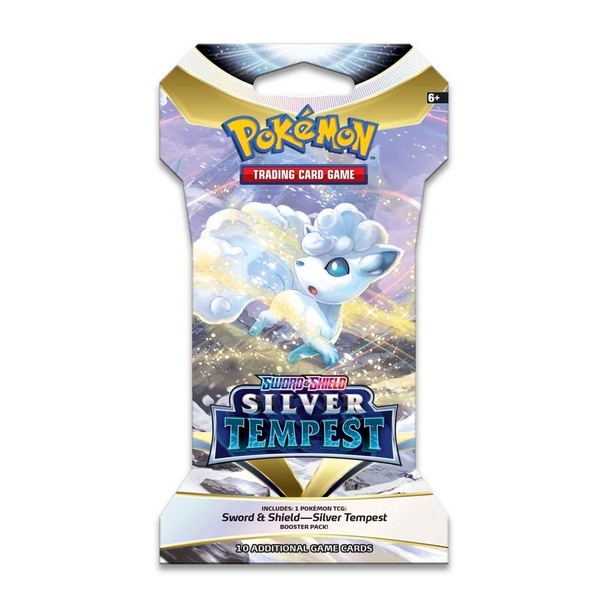 Silver Tempest Sleeved Booster Pack - The Game Garden