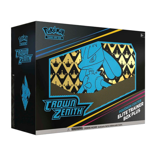 Crown Zenith Pokemon Center Elite Trainer Box Plus