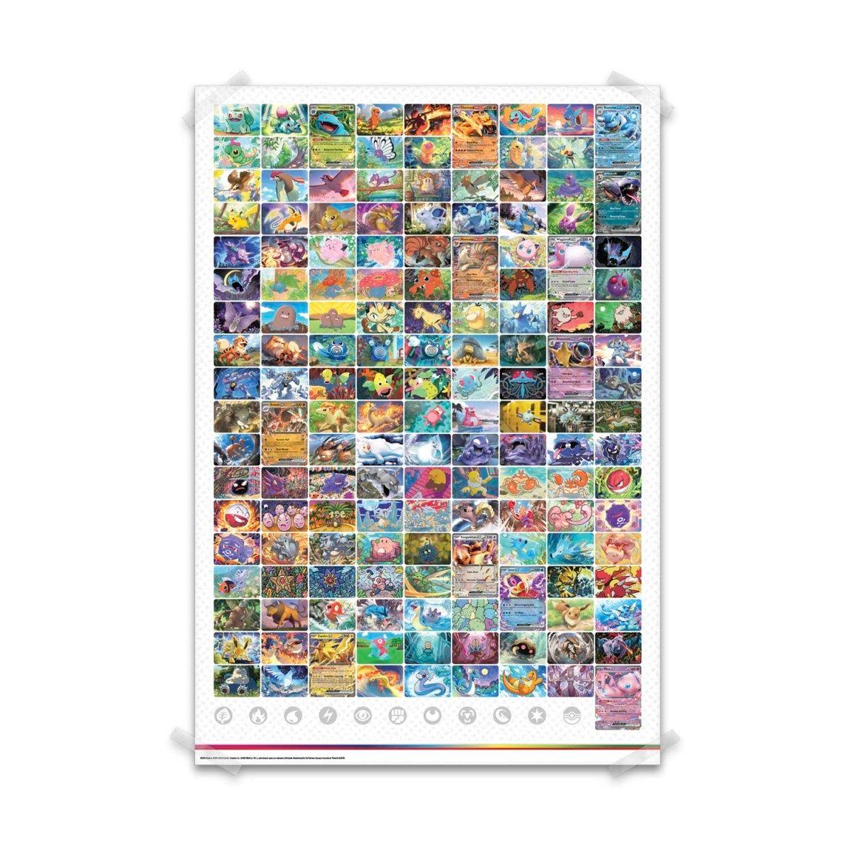 Pokemon 151 Poster Collection - The Game Garden