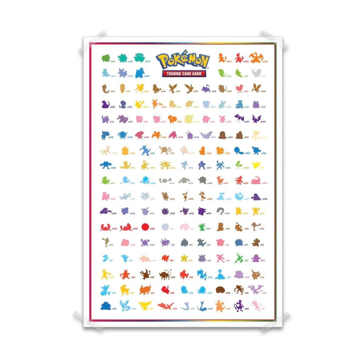 Pokemon 151 Poster Collection - The Game Garden