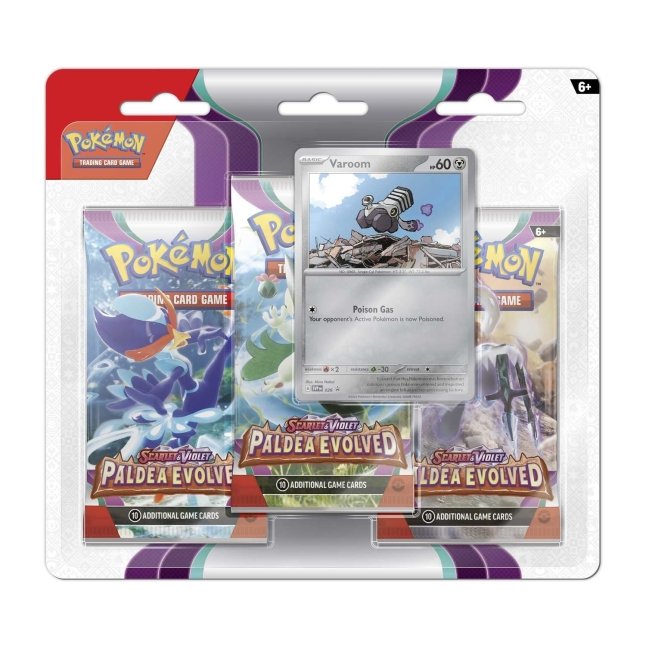 Paldea Evolved 3 Pack Blister