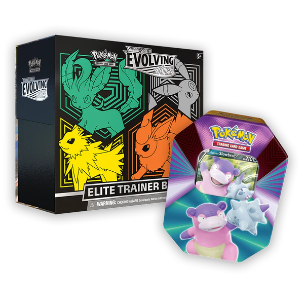 Evolving Skies Elite Trainer Box & Tin 2-Pack (Costco)