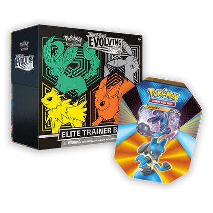 Evolving Skies Elite Trainer Box & Tin 2-Pack (Costco)