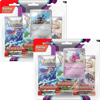 Paldea Evolved 3 Pack Blister