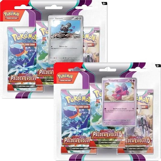 Paldea Evolved 3 Pack Blister