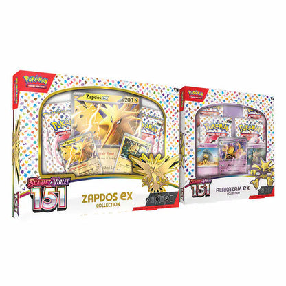 151 Zapdos ex & Alakazam ex Collection 2-Pack (Costco)