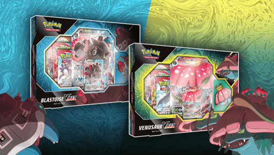 Blastoise & Venusaur Vmax Battle Box (Set of 2) - The Game Garden